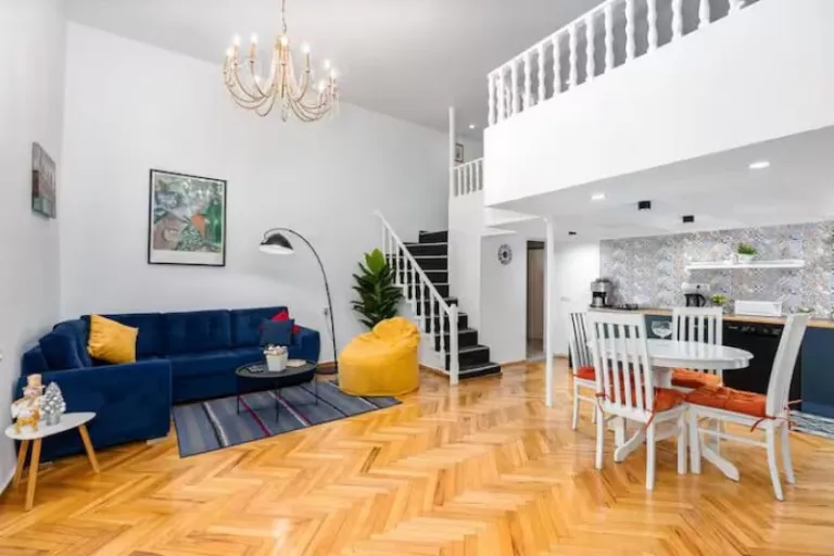 colourful Airbnbs in Tbilisi