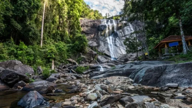 Seven Wells Waterfall (Telaga Tujuh) in Langkawi
