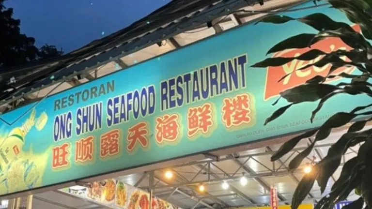 Ong Shun Seafood Restaurant in Johor Bahru