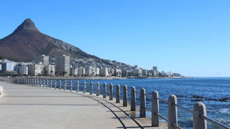 Sea Point Promenade, Cape Town, South Africa
