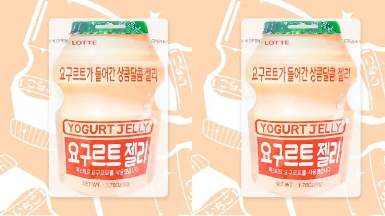 Korean yogurt jelly
