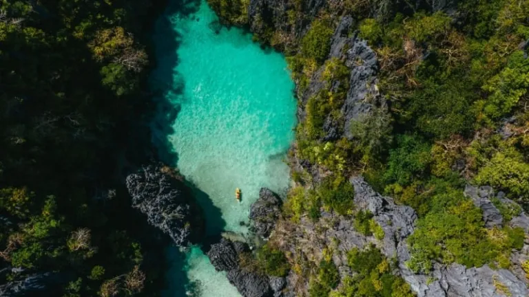 secret lagoon Palawan Philippines