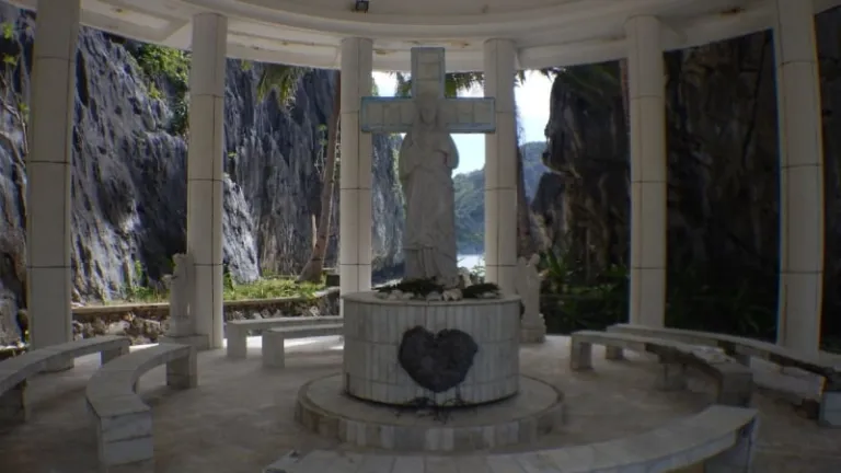 Matinloc Shrine in Palawan, Philippines