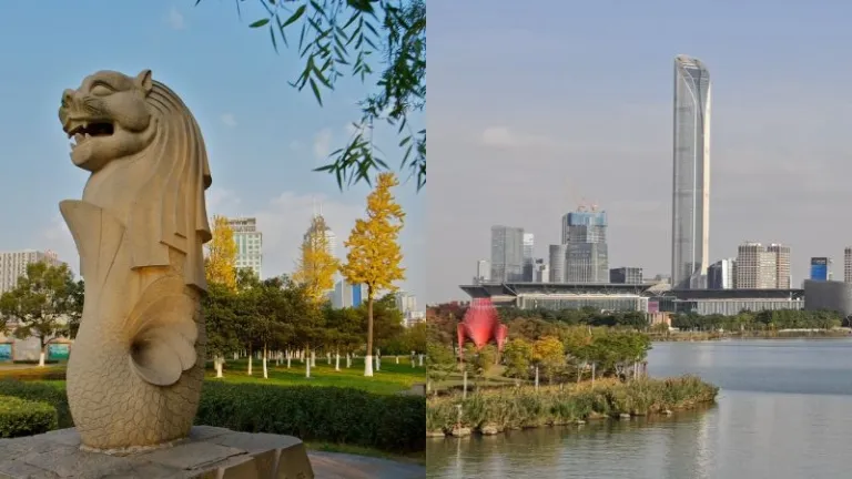 Chuzhou merlion statue