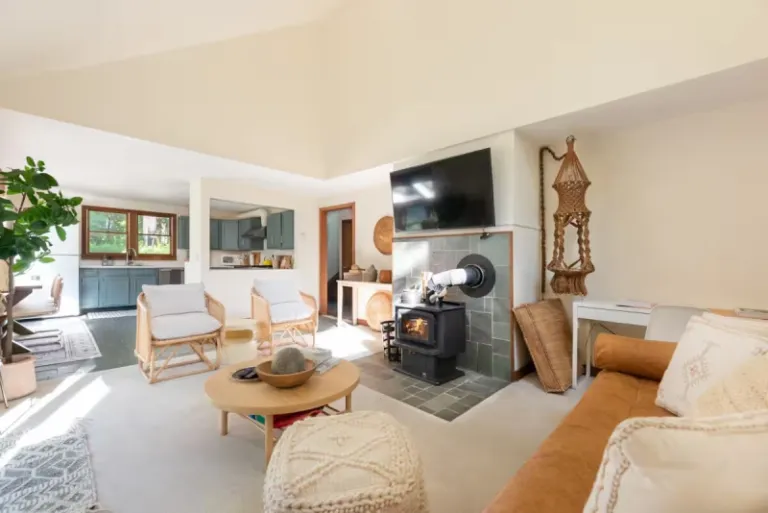 boho styled Airbnbs in Stowe