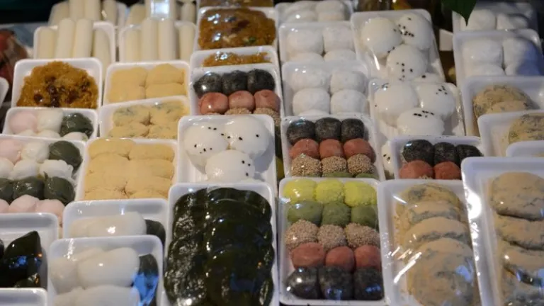 rice cakes in Korea