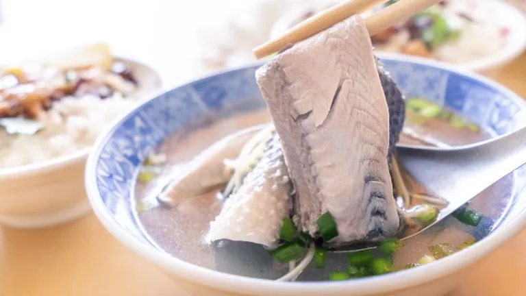 milkfish soup in Taiwan