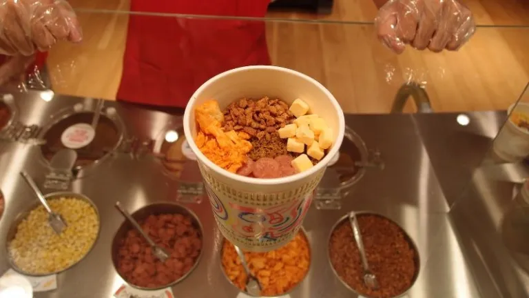 cup noodle museum in Japan