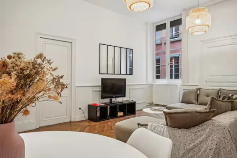modern airbnb stay in Lyon