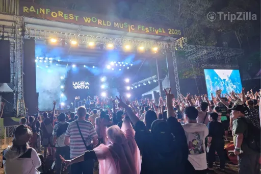 Image for article Attending the Rainforest World Music Festival: My First Time at A Music Festival!