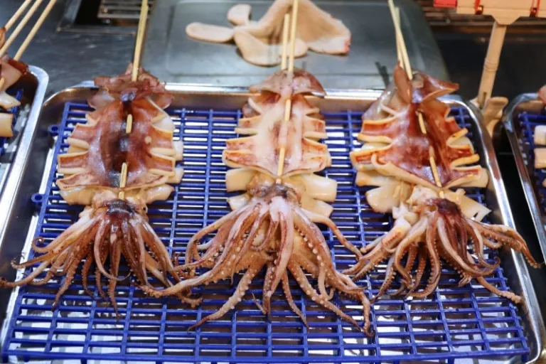 grilled squid taiwan