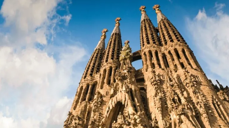 la sagrada familiar in Barcelona