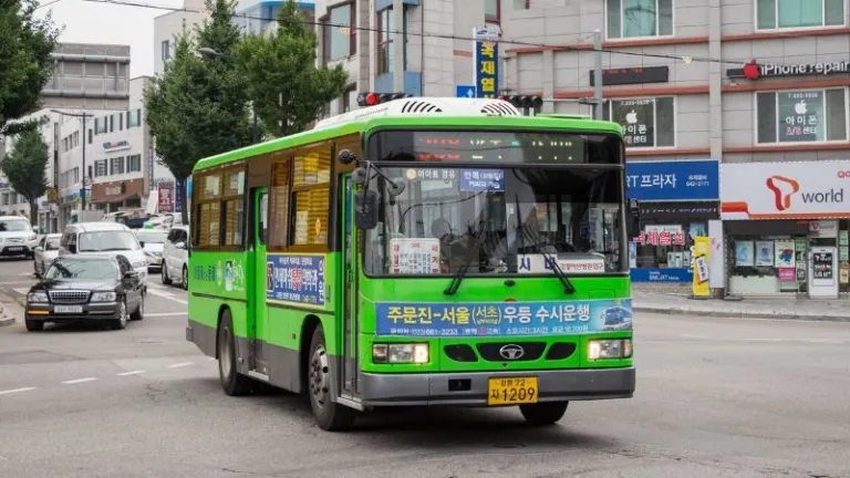 bus in Gangneung