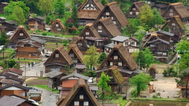Shirakawa-go in Japan