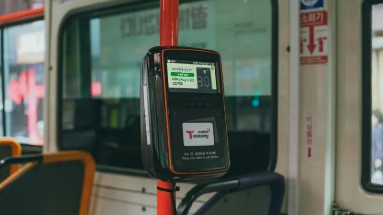 seoul bus transport card reader