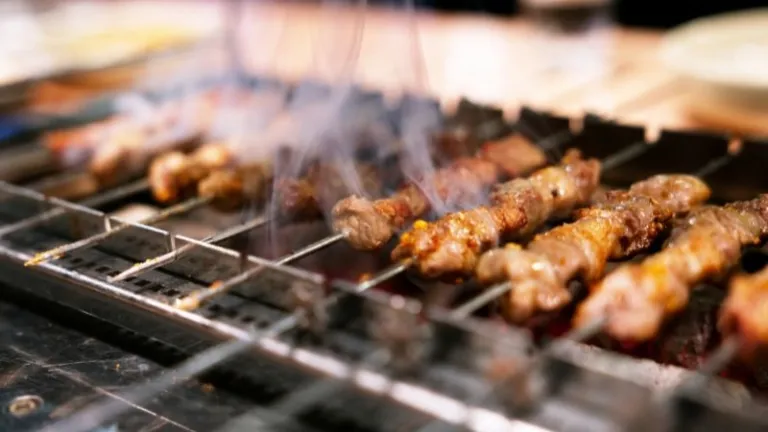Yangkochi, lamb skewers in Korea