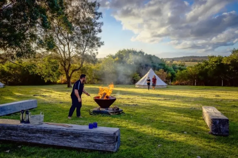 Overnight camping in New South Wales