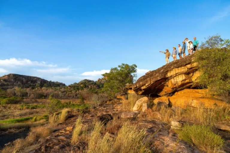 Aboriginal rock art in Kakadu National Park in Australia