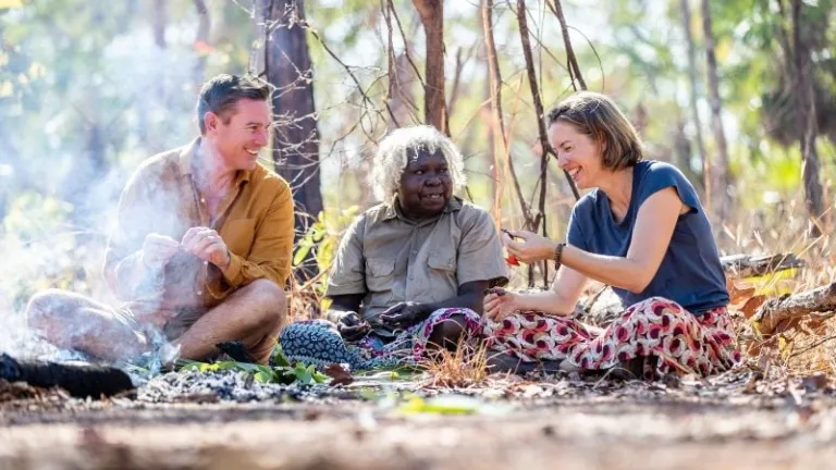 Traditional bush tucker in Australia