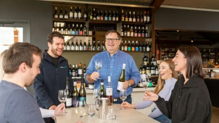 Wine tasting in South Australia