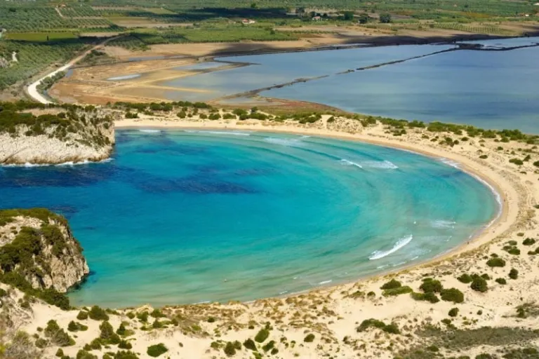voidokilia beach greece