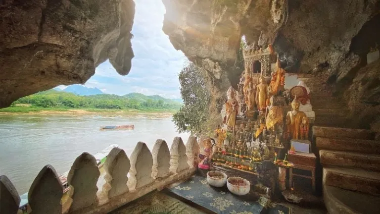 Pak Ou Caves in Laos