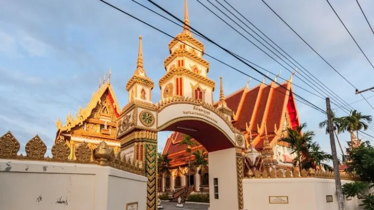 A temple in Savannakhet, Laos