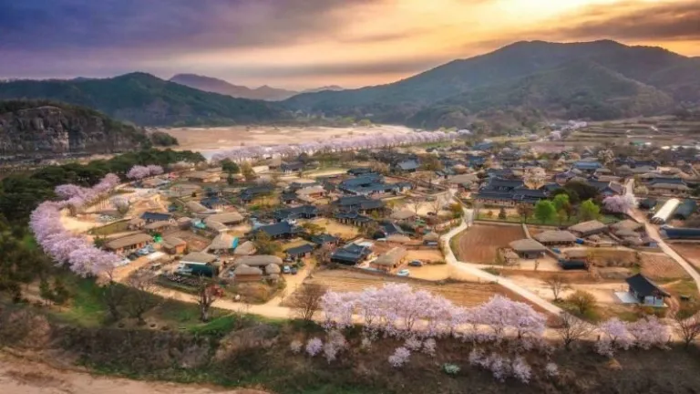 Hahoe Folk Village in Korea