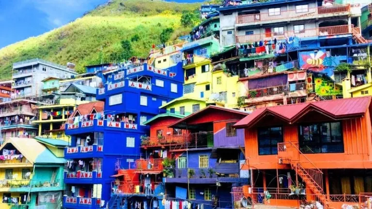 Baguio city in the Philippines