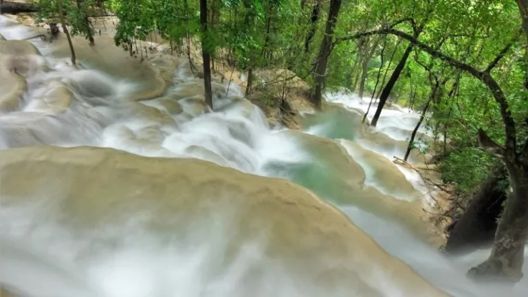 Kaparkan Falls in the Philippines