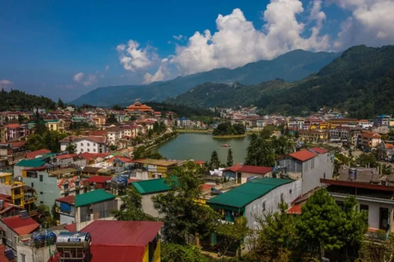 sapa town vietnam