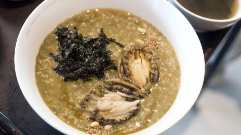 Jeju abalone porridge
