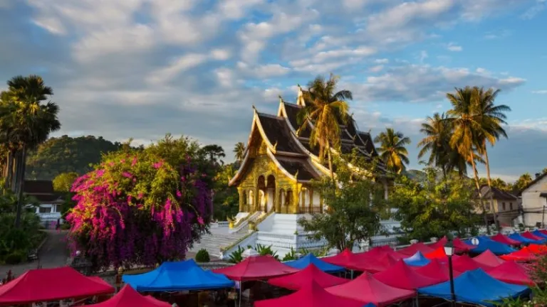 Temple in Luang Prabang, Laos