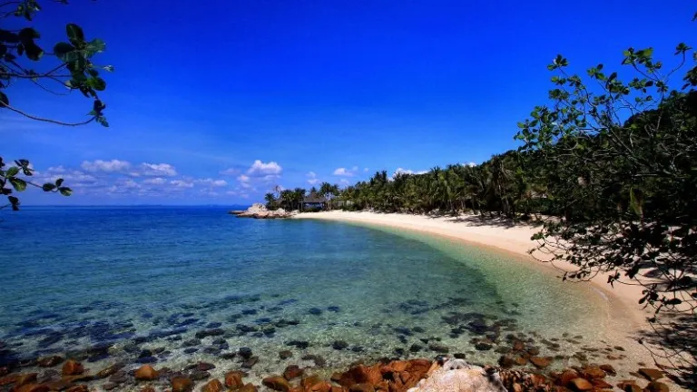 the shore of Pulau Tengah