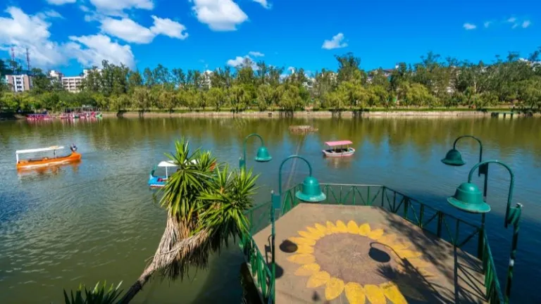 Burnham Park in Baguio, Philippines
