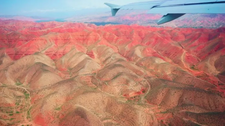 mountains in Gansu province