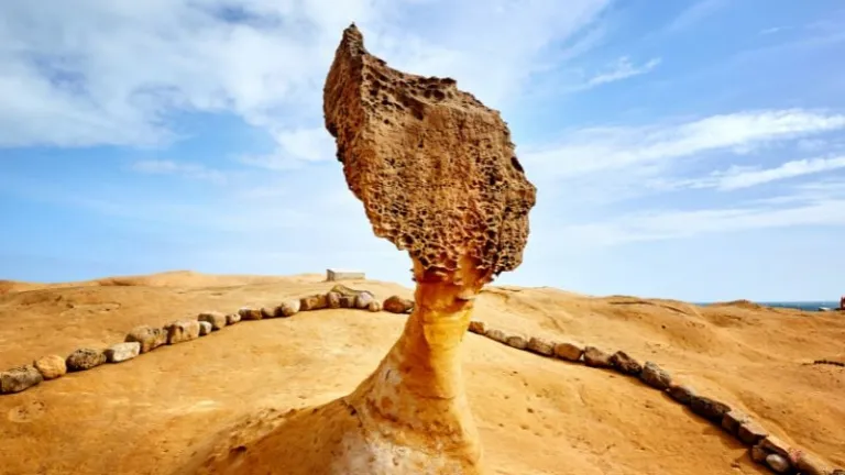 Yehliu Geopark in Taiwan