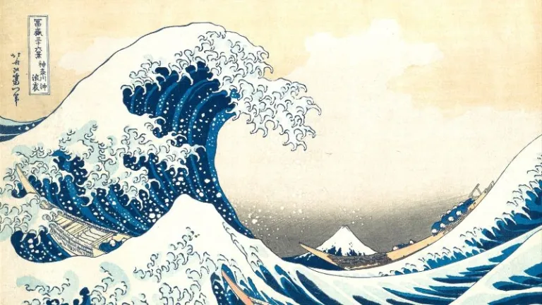 The Great Wave by Katsushika Hokusai