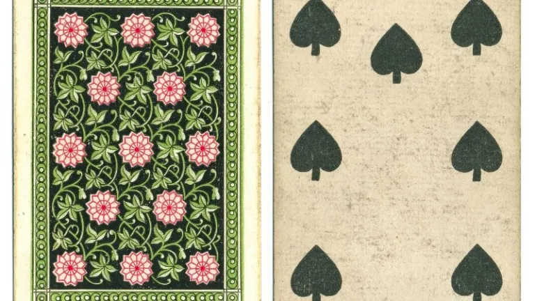 antique playing cards