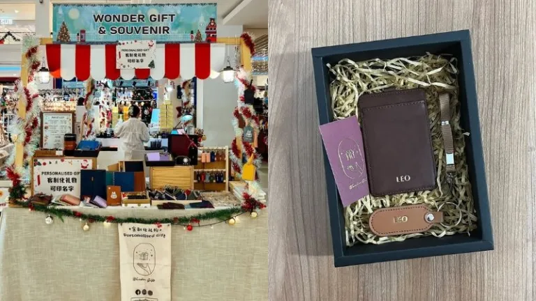 personalised gift shop and packaging