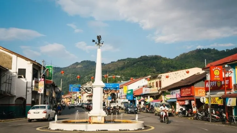 small village in Balik Pulau, Penang
