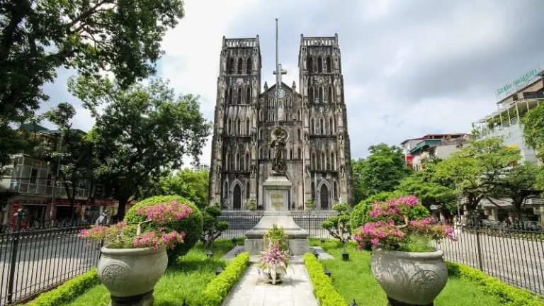 St Joseph's Cathedral in Hanoi