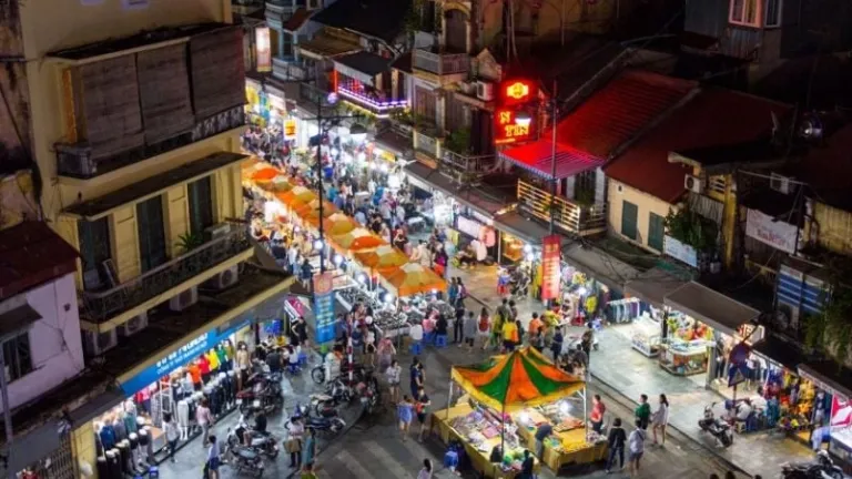 Hanoi's night market