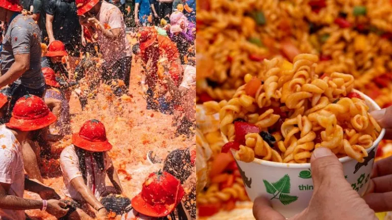 tomato festival and tomato pasta in korea