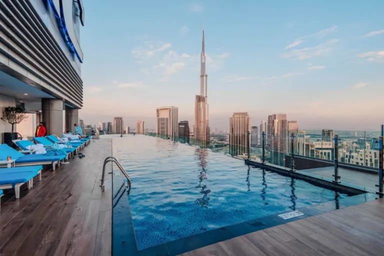 Dubai Airbnb with Burj Khalifa View