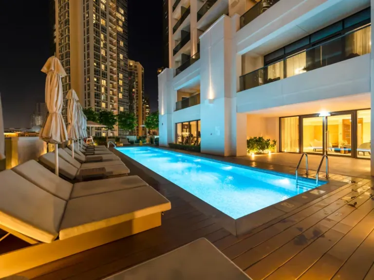 Dubai Airbnb with Burj Khalifa View