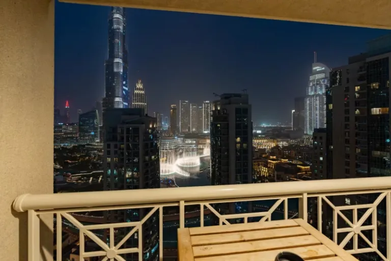 Dubai Airbnb with Burj Khalifa View