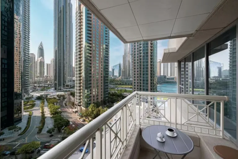 Dubai Airbnb with Burj Khalifa View