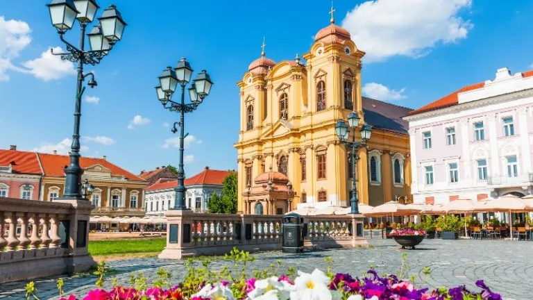 romania beautiful town