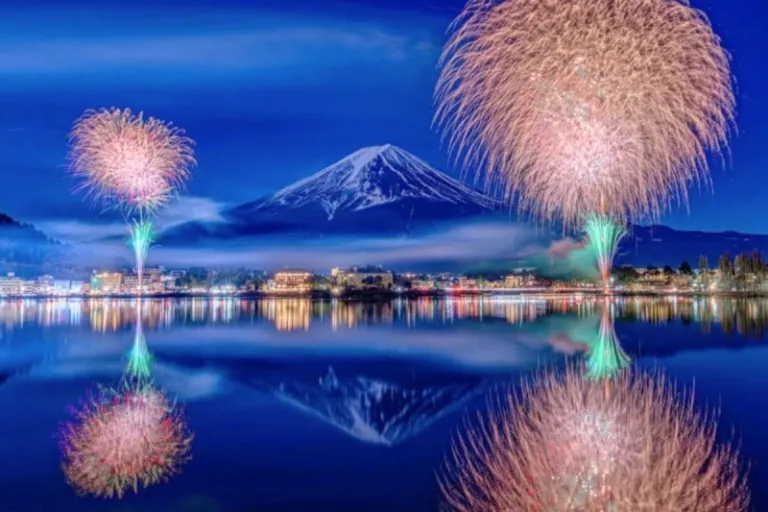 kawaguchiko fireworks